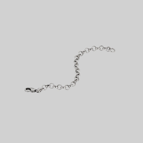 The Extender Chain - Sterling Silver Plated Brass