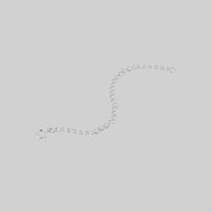 Sterling silver extender chain