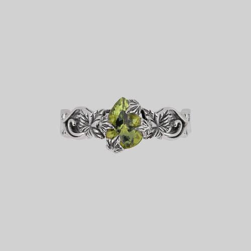 DEVISE. Double Headed Snake Twist Ring - Silver