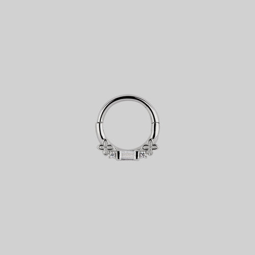 MAN IN THE MOON. Gold Clicker Ring - Septum