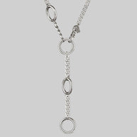 chunky silver chain necklaces