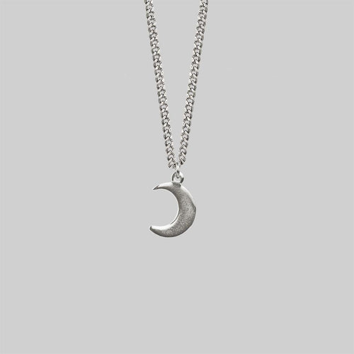 DAY TO NIGHT. Sun & Moon Hoop Earrings - Silver